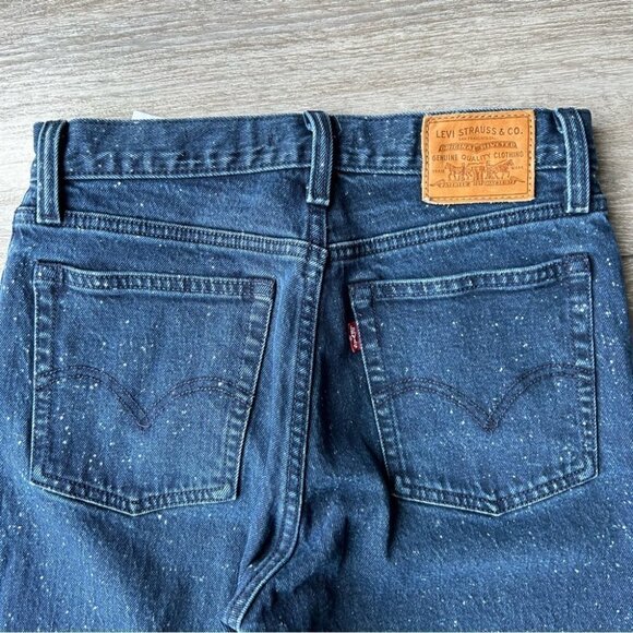Levi’s Wedgie Splatter Spots Pattern Button  Fly Jeans - Picture 11 of 12